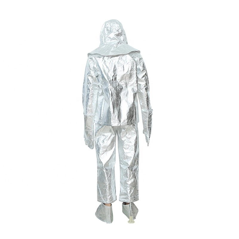 EN1486 factory supply fire resistant composite aluminum foil suit Buy