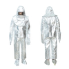 EN1486 factory supply fire resistant composite aluminum foil suit